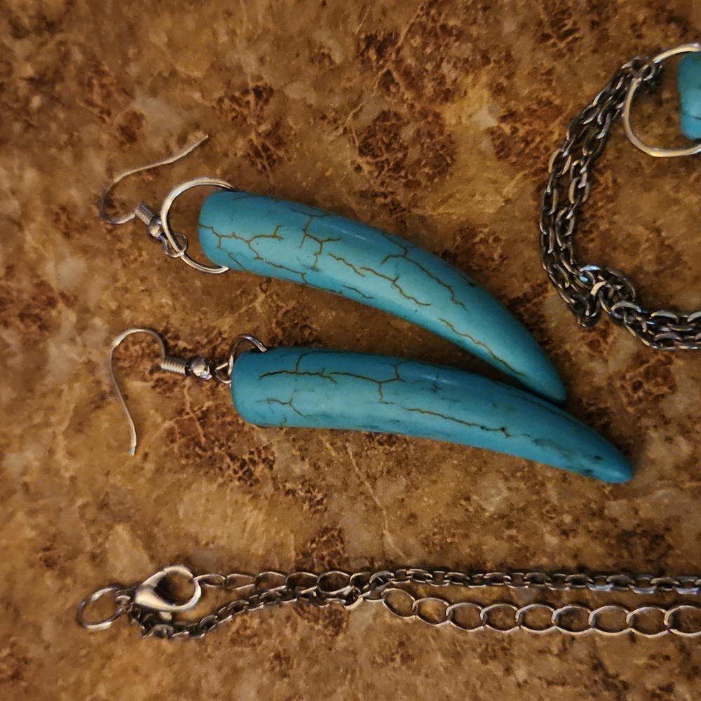 Fake turquoise Set - Picture 2 of 3